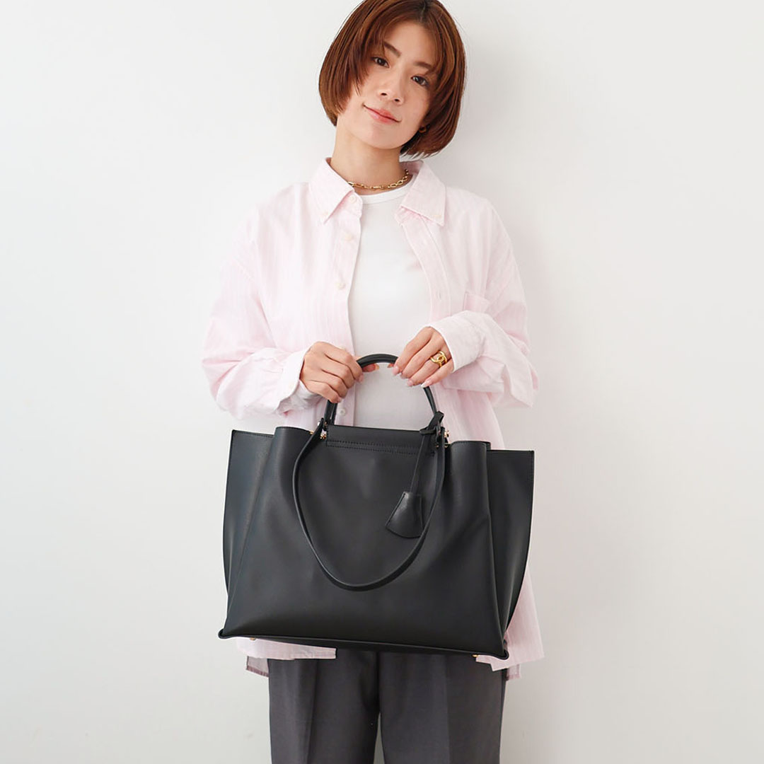 LILY/横型A4トートバッグ