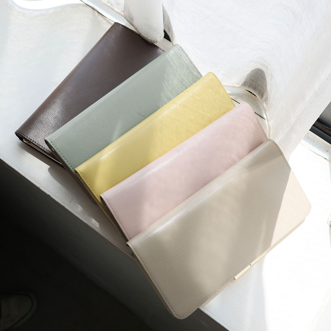 KERRIA / 国産牛革 がま口長財布