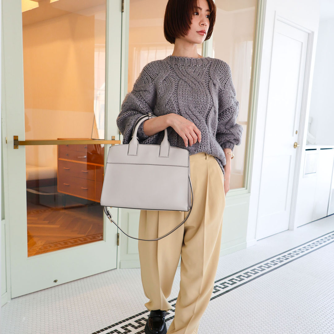MALLOW / 横型A4トートバッグ