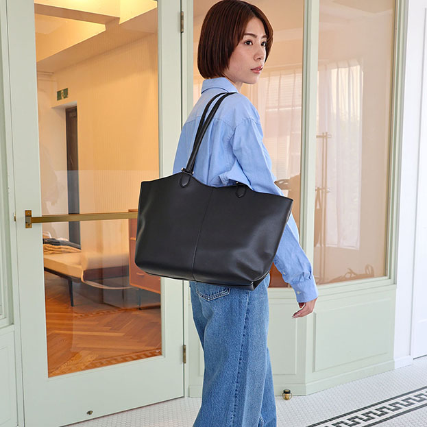 ダブルハンドルA4トートバッグ