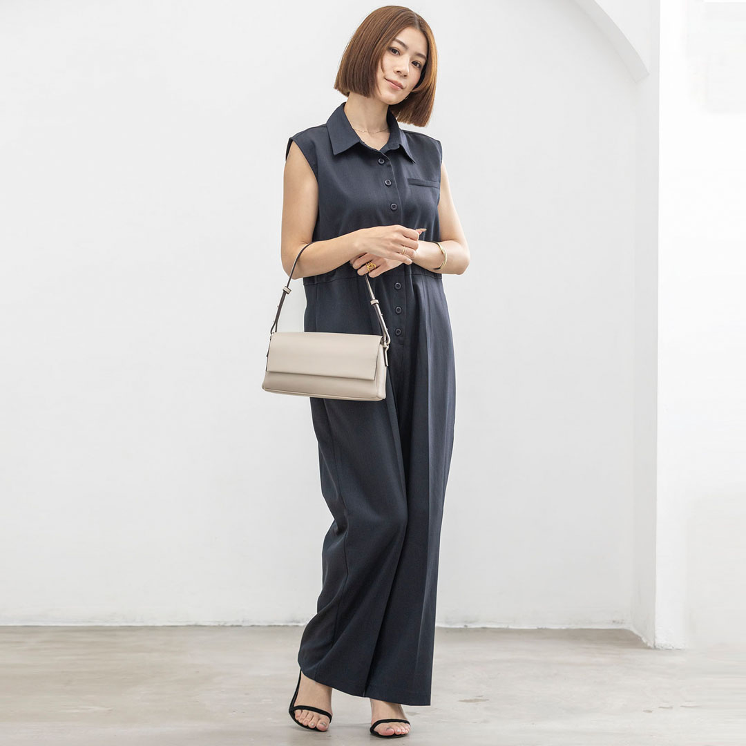 ラインテープ ショルダーバッグ