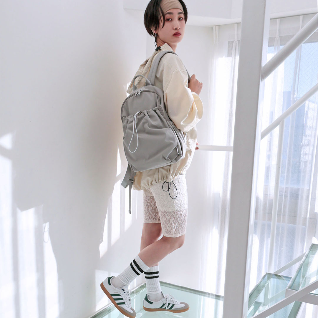 ギャザーリュック