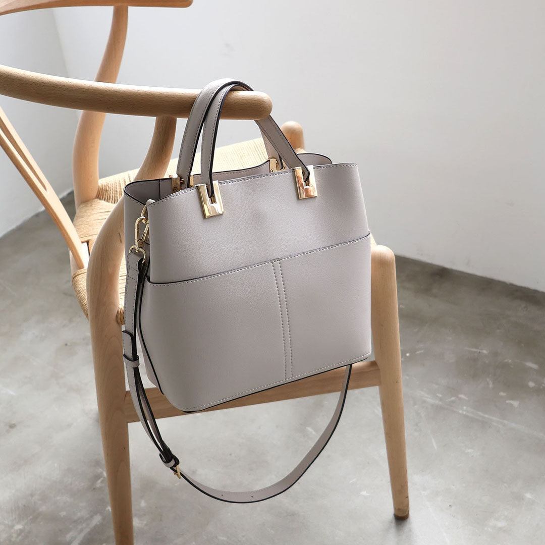 ダブルポケット2wayハンドバッグ