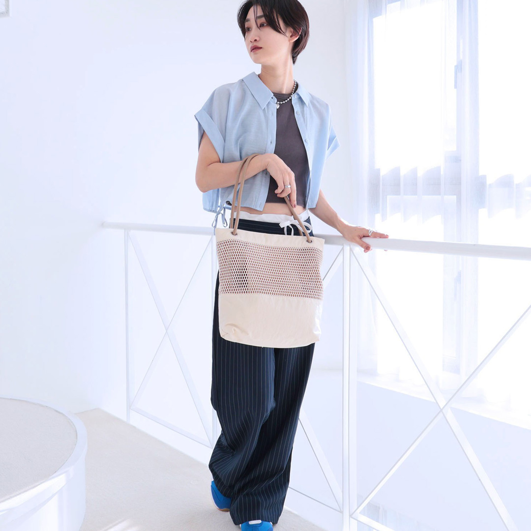 メッシュトートバッグ