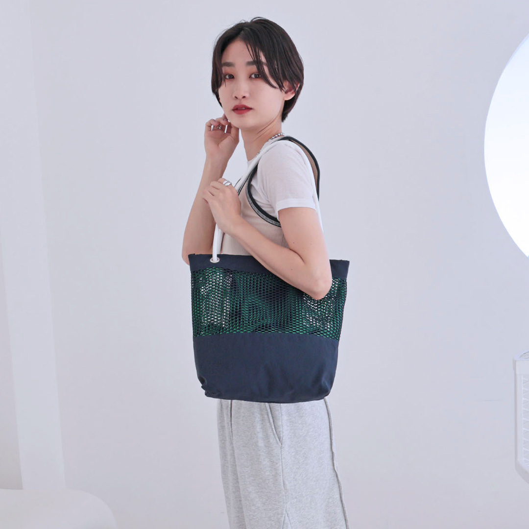メッシュトートバッグ